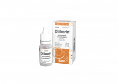 OTIBORIN 30/200 mg/ml korvatipat, liuos 10 ml