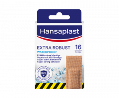 Hansaplast Extra Tough WP laastari ME10 (48598) 16 kpl
